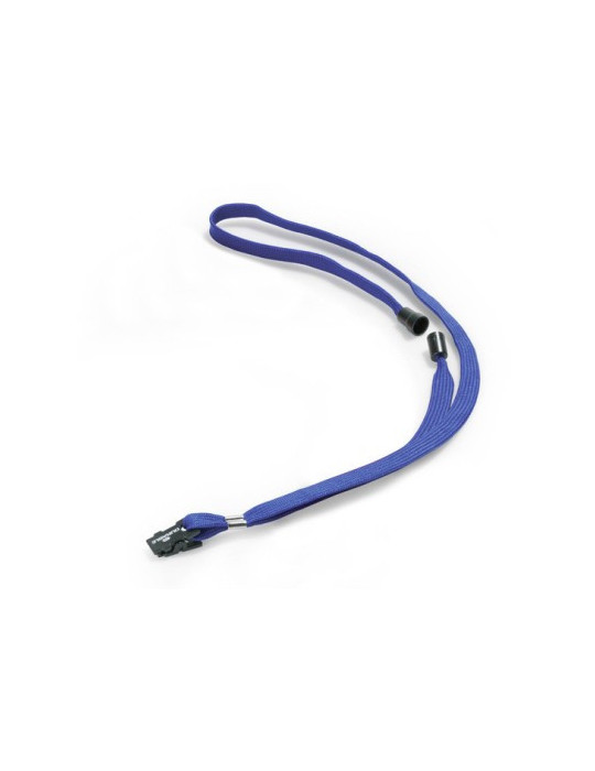 LACET TEXTILE BADGE/10 BLEU F.