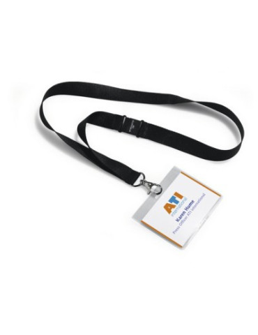 BADGE + HANGER TEXTIEL ZWART/5