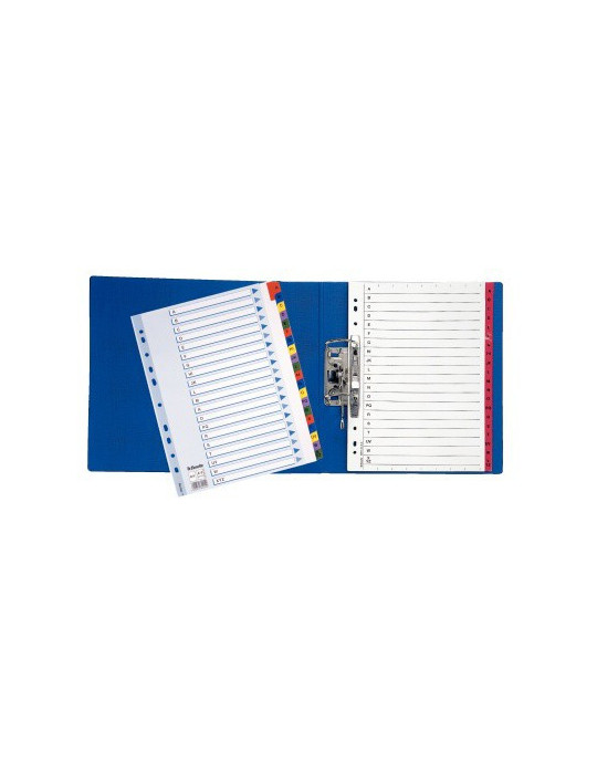 Esselte Mylar de Luxe répertoire carton A4 A-Z multicolore