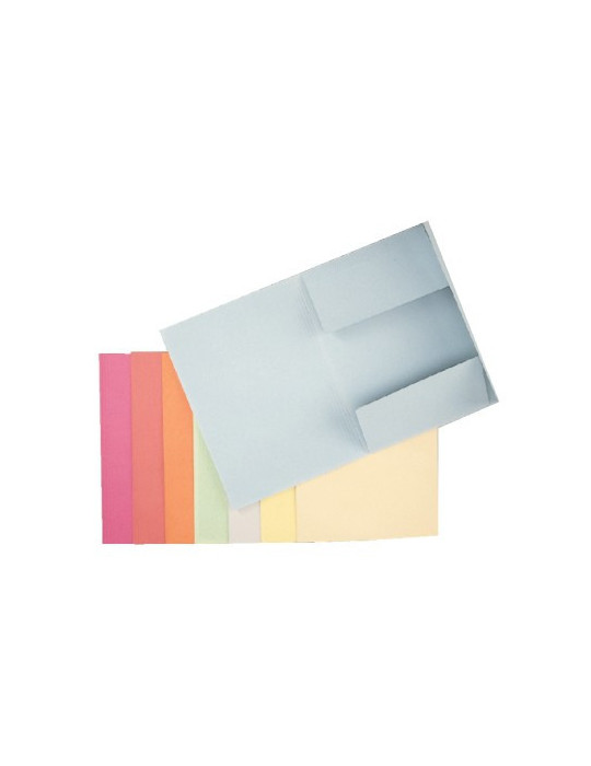 Esselte farde à 3 rabats manille 275gr A4 bleu (50)