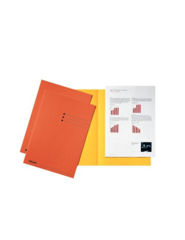 Esselte chemise carton 180g A4 orange (100)