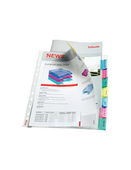 Esselte Premium pochette-Intercalaire PP A4 (8)