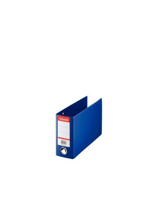 Esselte classeur banque 80mm PP 16x28cm bleu