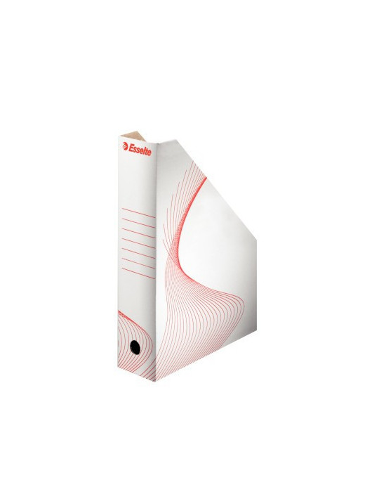 Esselte porte-revues  80mm carton A4 blanc