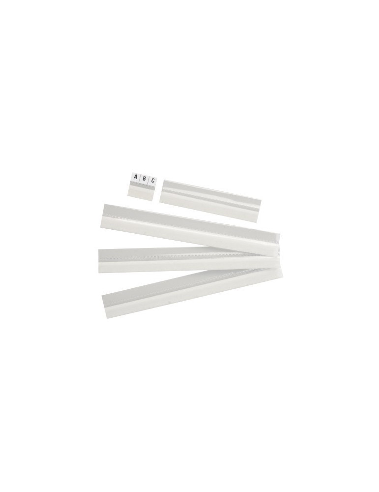 Esselte onglets index PVC 20cm auto-collant transparant (5)