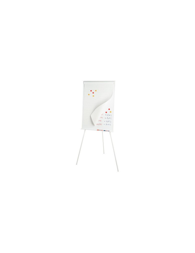Esselte blocs de papier pour flipchart 65x100cm blanco/quadrillé 70gr