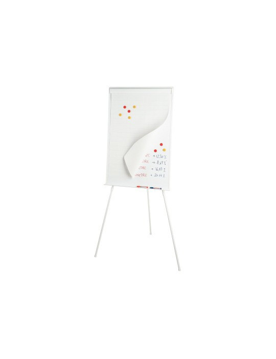 Esselte blocs de papier pour flipchart 65x100cm blanco/quadrillé 70gr