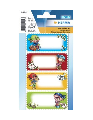 TEXTIEL ETIKET PIRATES