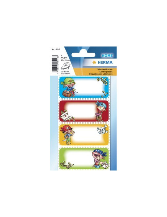 TEXTIEL ETIKET PIRATES