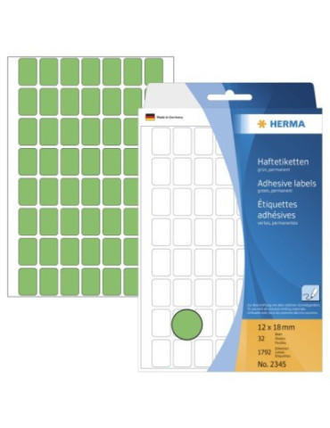 ÉTUI BUREAU ÉTIQUETTES 12x18 VERTES