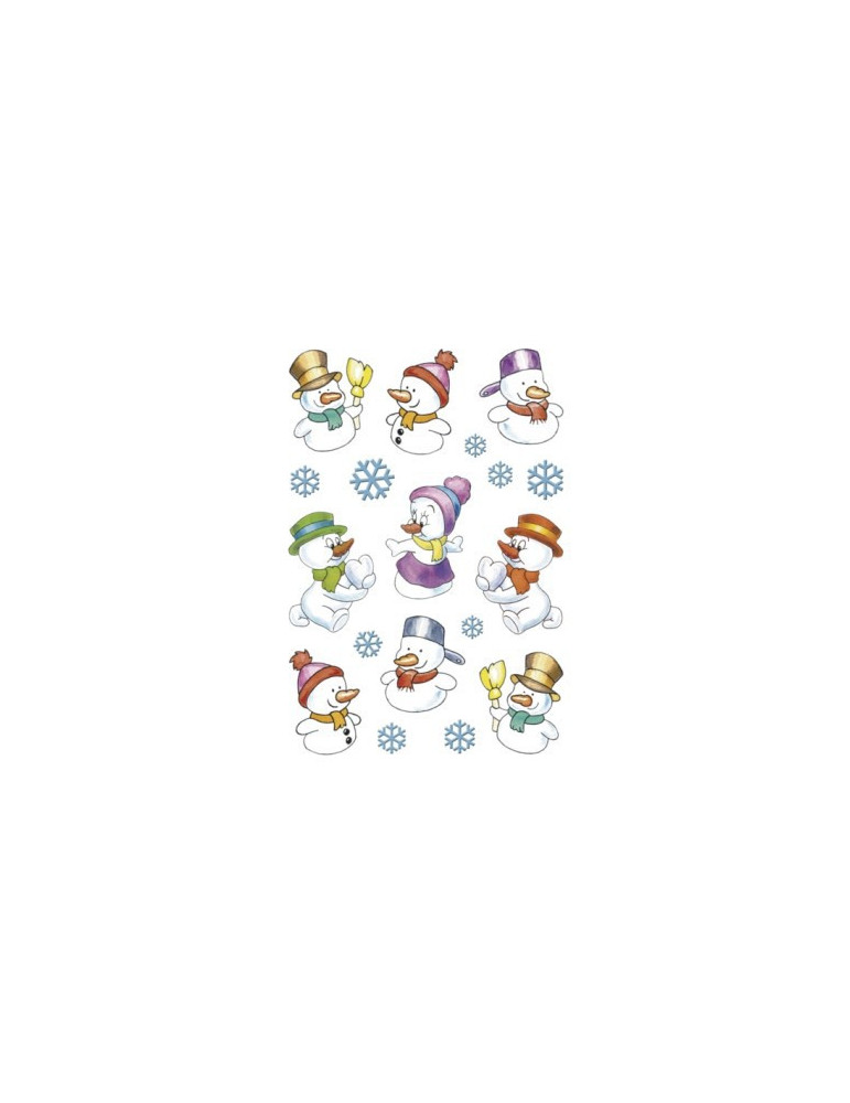 DECOR BONHOMMES DE NEIGE