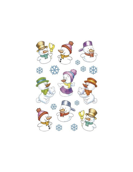 DECOR BONHOMMES DE NEIGE
