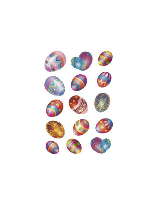 DECOR OEUFS DE PÂQUES, ÉTINCELANT