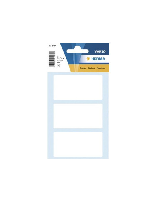 VARIO ÉTIQUETTES BLANCHES 34x67