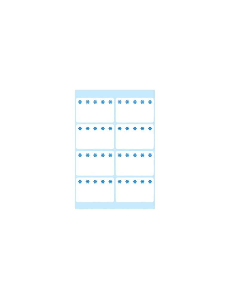 VARIO ÉTIQUETTES SURGELÉS BLANCHES