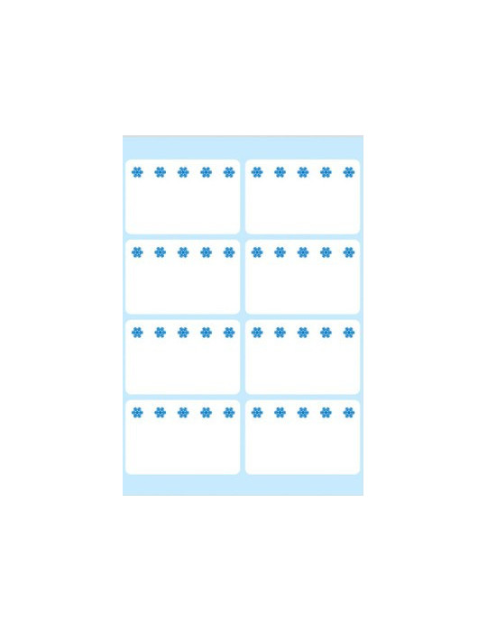 VARIO ÉTIQUETTES SURGELÉS BLANCHES