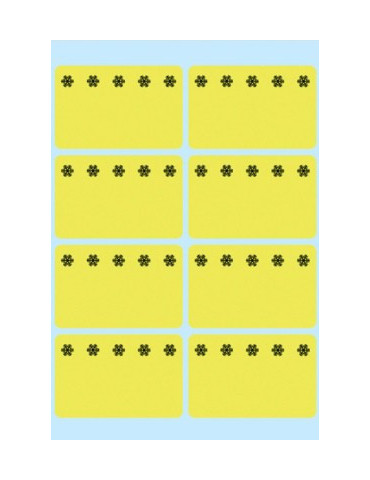 VARIO ÉTIQUETTES SURGELÉS JAUNES