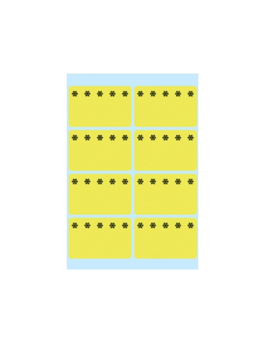 VARIO ÉTIQUETTES SURGELÉS JAUNES