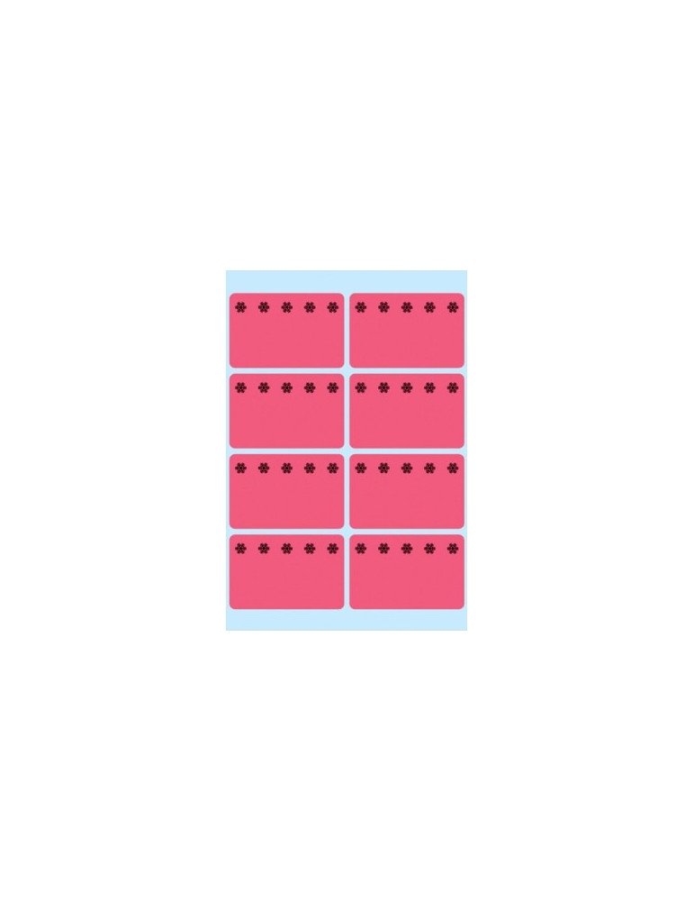 VARIO ÉTIQUETTES SURGELÉS ROUGES