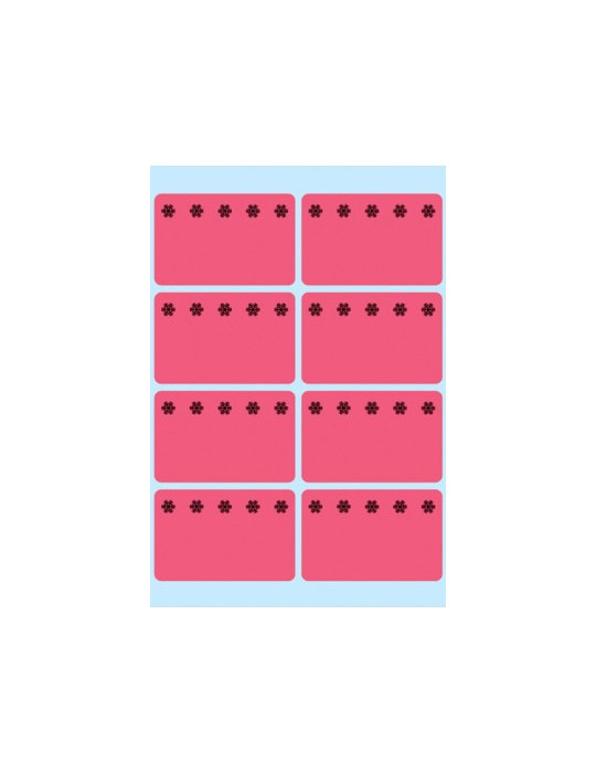 VARIO ÉTIQUETTES SURGELÉS ROUGES