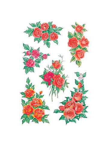 DECOR BOUQUET DE ROSES