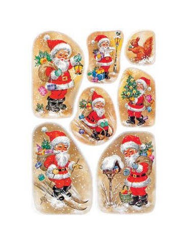 DECOR PERE NOEL+ NEIGE