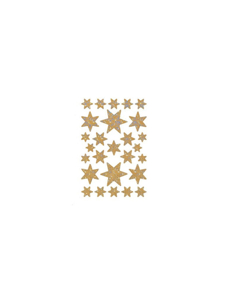 DECOR ÉTOILES, OR/IRIS.