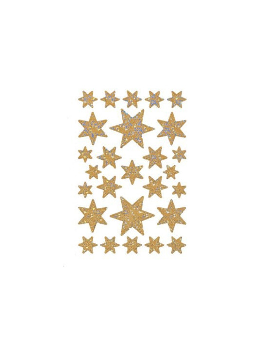DECOR ÉTOILES, OR/IRIS.