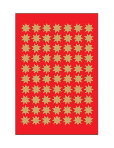 DECOR ÉTOILES, 8 BRANCHES OR Ø10