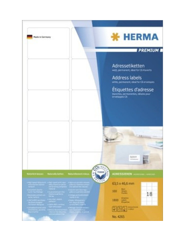 ÉTIQU. ADRESSE PREMIUM A4 100 63,5x46,6