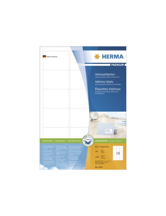 ÉTIQU. ADRESSE PREMIUM A4 100 63,5x46,6