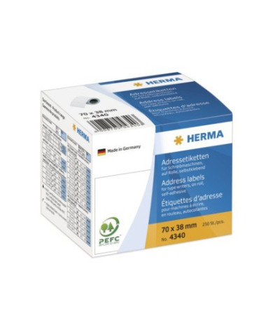 ÉTIQUETTES ADRESSES ROUL. 70x38