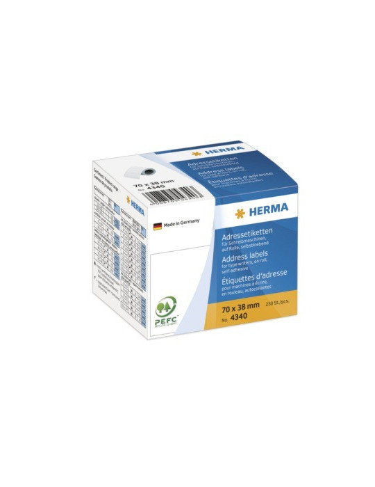 ÉTIQUETTES ADRESSES ROUL. 70x38