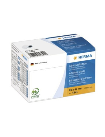 ÉTIQUETTES ADRESSES ROUL. 89x42
