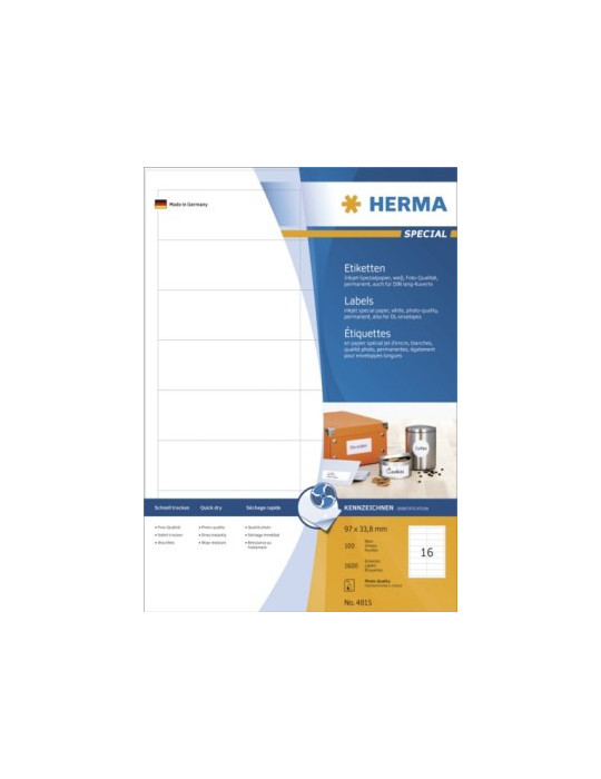 ÉTIQU. JET D'ENCRE A4 100 97x33,8