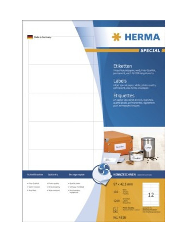 ÉTIQU. JET D'ENCRE A4 100 97x42,3