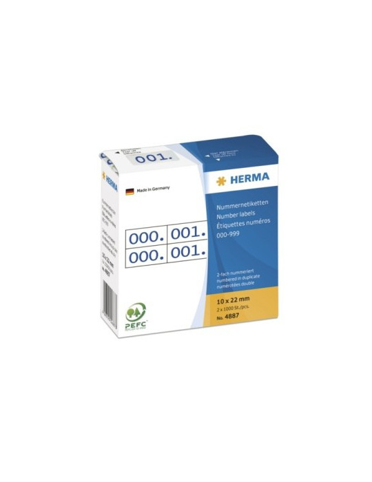 NUMÉROS DOUBLES BLEUS