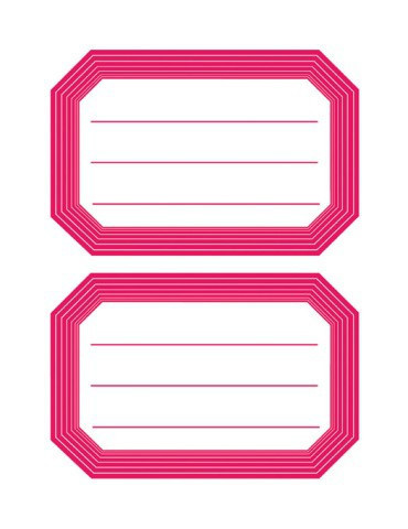 VARIO CAHIER BORD ROUGE 82x55