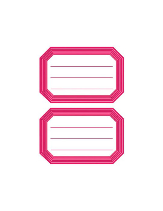 VARIO CAHIER BORD ROUGE 82x55