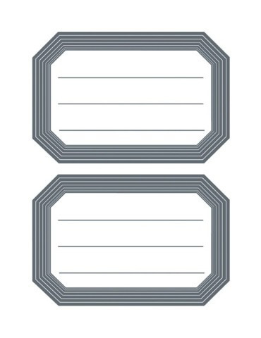 VARIO CAHIER BORD GRIS 82x55