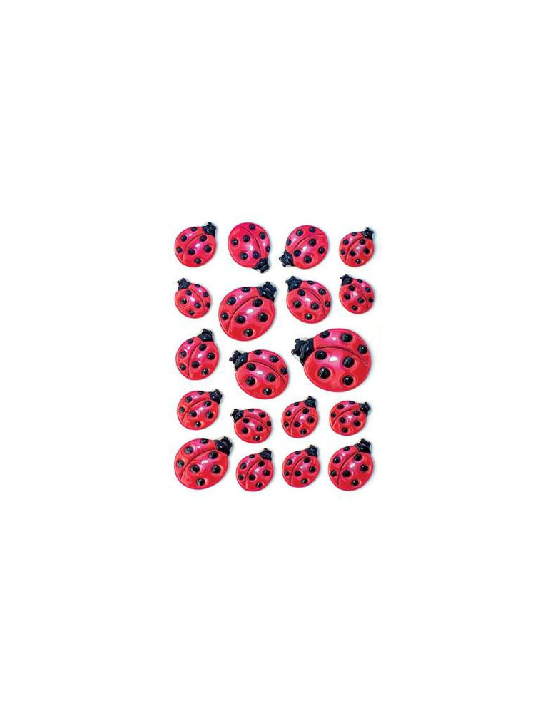 MAGIC STICKER LIEVEHEERSBEESTJE, GESTEMP