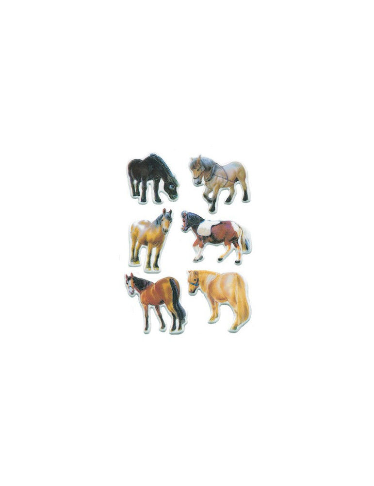 MAGIC STICKER PAARDEN, PREEG