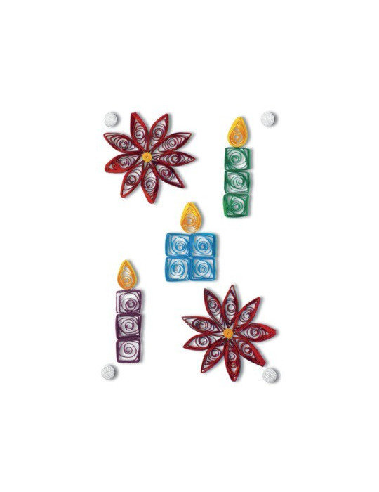 MAGIC STICKER KAARSEN, QUILLING