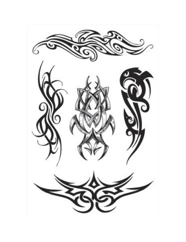 TATTOOS BLACK ART-TRIBALS