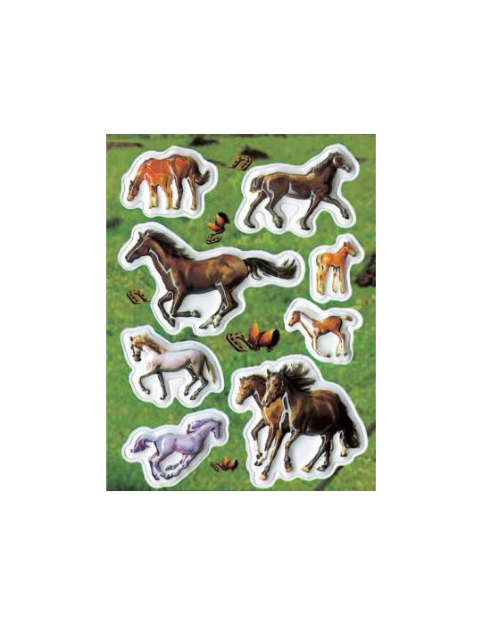 MAGIC STICKER PAARDEN, POPUP