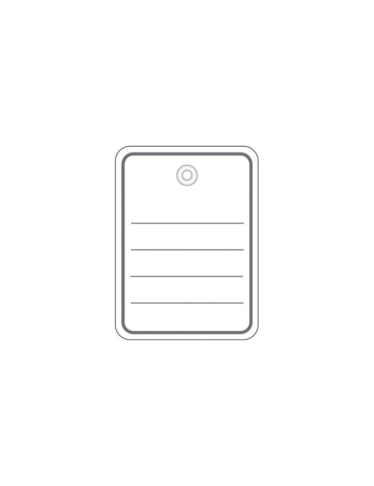 ÉTIQUETTES À SUSPENDRE 48x65