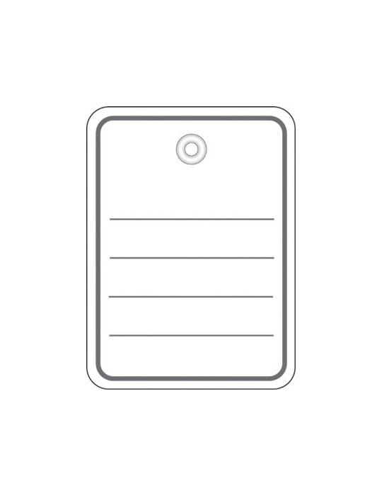 ÉTIQUETTES À SUSPENDRE 48x65