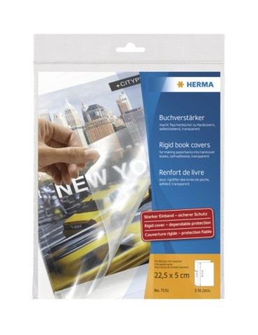 DE: HERMA Buchverstärker 22,5 cm 3ST