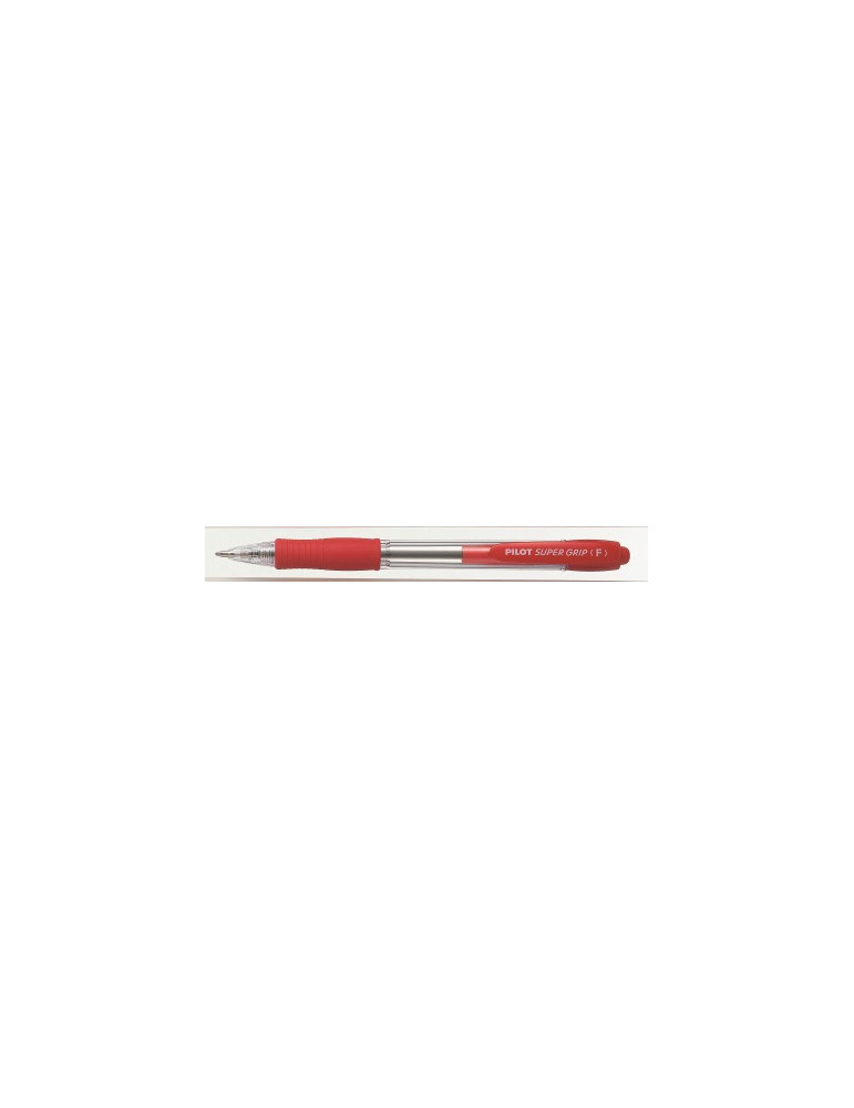 Super Grip retractable fin rouge