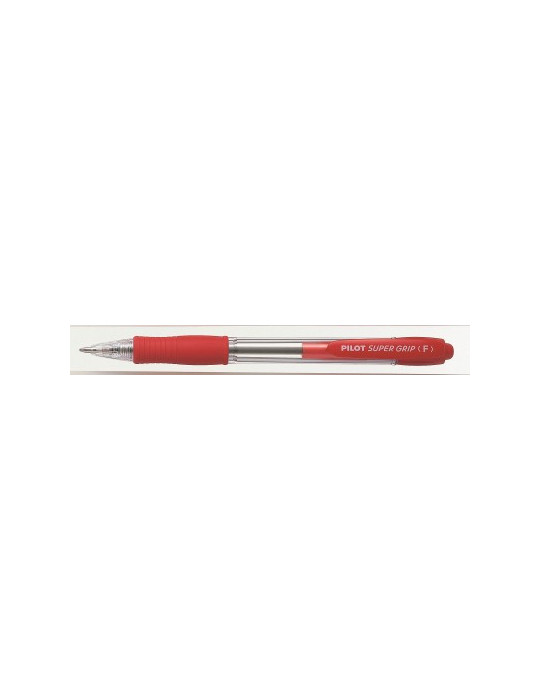 Super Grip retractable fin rouge